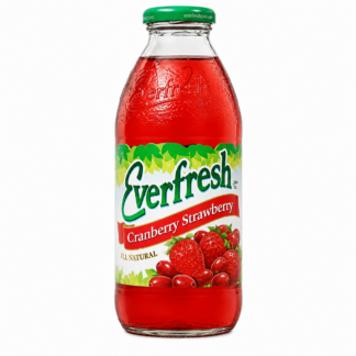 EVERFRESH JUICE 12/16OZ CRANBERRY STRAWBERRY
