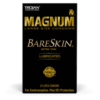TROJAN MAGNUM BARE SKIN