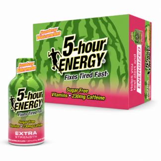 5-HOUR (EX ST) STRAW/MELON 12-PACK