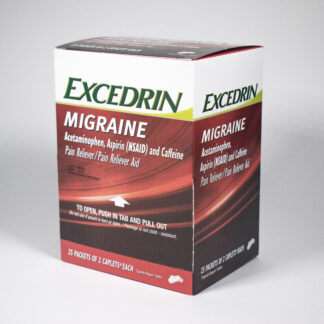 EXCEDRIN MIGRAINE 25/2 BOX