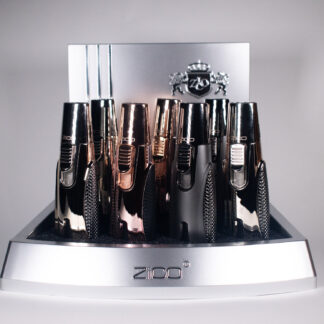 ZD-77 ZICO DOUBLE TORCH FLAME LIGHTER 7CT