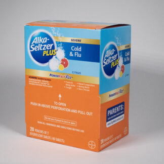 ALKA SELTZER PLUS COLD & FLU 48CT