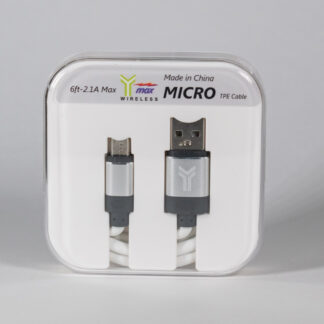 Y MAX 6FT/2.1A MICRO CABLE